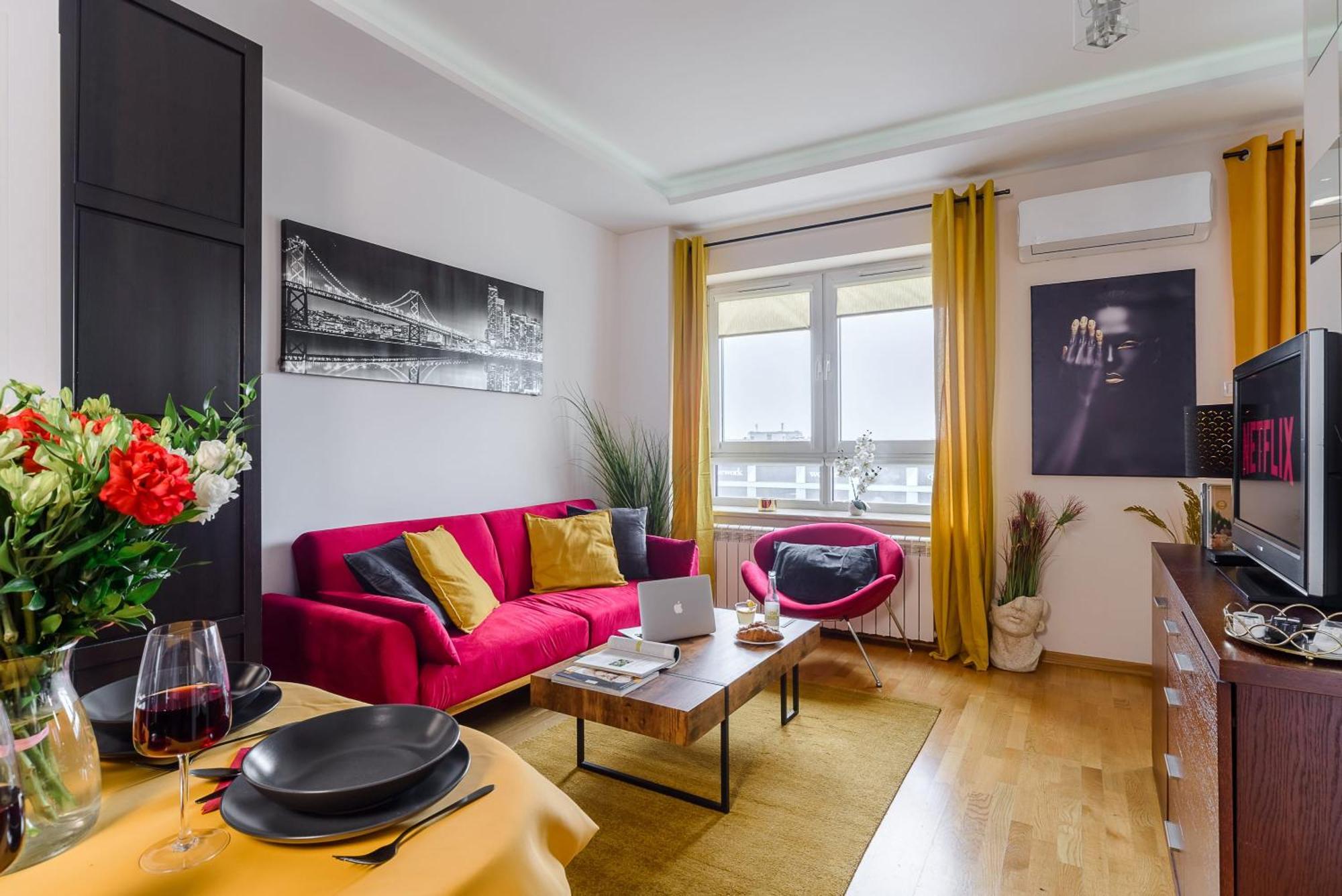 Lumina Apart With Balcony Platinum Tower Varsovie Extérieur photo