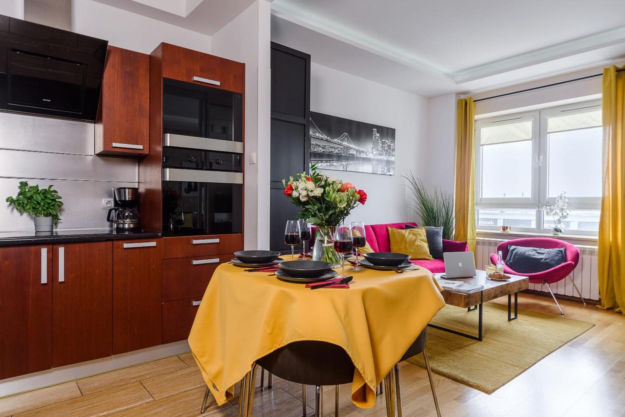 Lumina Apart With Balcony Platinum Tower Varsovie Extérieur photo